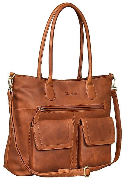 Benthill Handtasche Damen Echt Leder Vintage Henkeltasche Große Umhängetasc günstig online kaufen