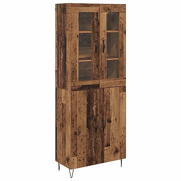 vidaXL Highboard Altholz 69,5 x 34 x 180 cm Holzwerkstoff 3402692 günstig online kaufen
