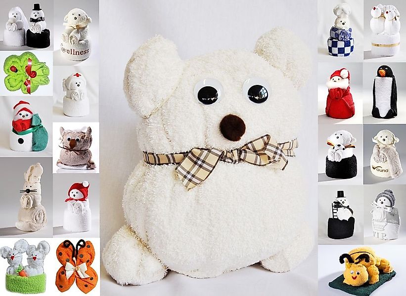 JACK Handtuch Set Frottier Geschenk Set viele Modelle Handarbeit Origami Gä günstig online kaufen