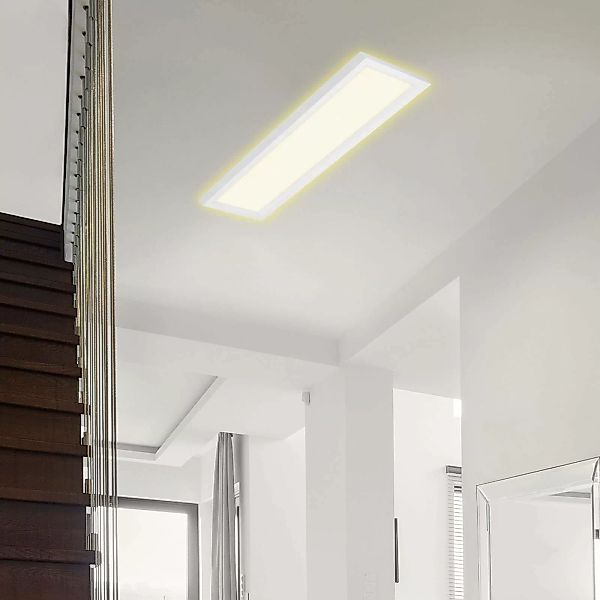 LED-Deckenlampe 7365, 58 x 20 cm, weiß günstig online kaufen