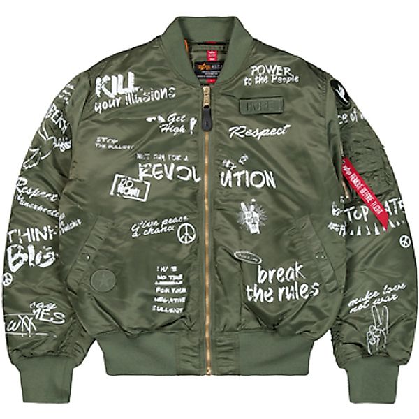 Alpha Industries  Herren-Jacke MA-1 Peace - sage-green günstig online kaufen