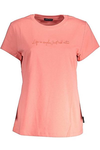 North Sails T-Shirt Rosa Damen T-Shirt aus Bio-Baumwolle mit Stickerei günstig online kaufen