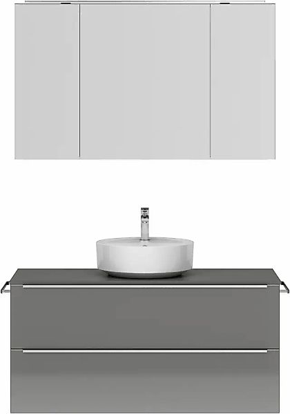 nobilia® Badmöbel-Set »Alvene« vormontiert, mit Soft-Close, 2 Stk. tlg. ink günstig online kaufen