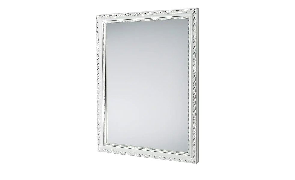 Rahmenspiegel  Biacesa ¦ weiß ¦ Holzwerkstoff,Glas ¦ Maße (cm): B: 34 H: 45 günstig online kaufen