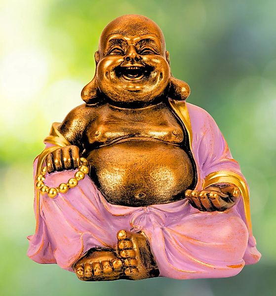 MF Buddhafigur Lachende Buddha Figur mit günstig online kaufen