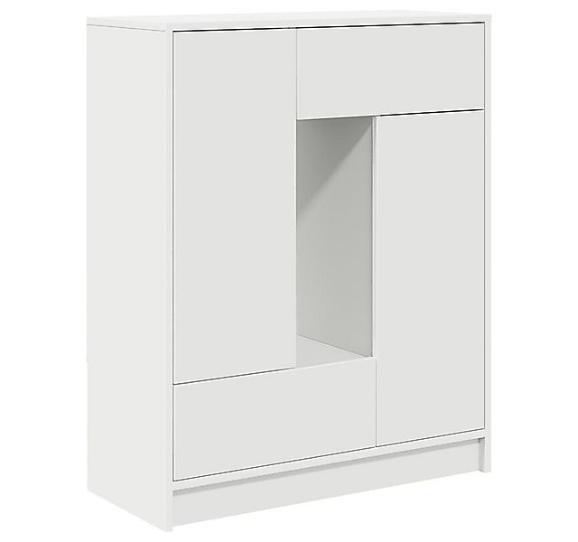 vidaXL Sideboard Sideboard mit Schubladen und Türen Weiß 73x31x90 cm (1 St) günstig online kaufen