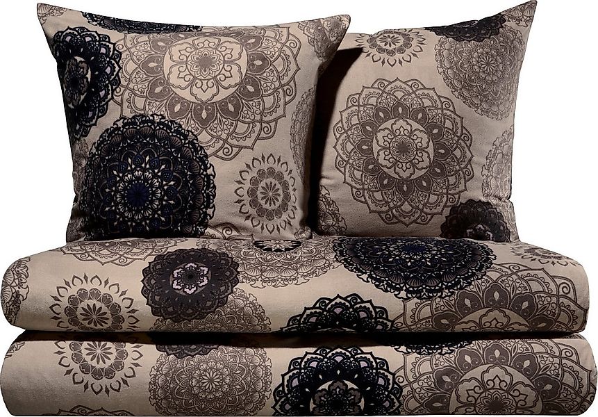 Erwin Müller Bettwäsche Bettwäsche Sparpaket 4-teilig, Baumwolle, Edelflane günstig online kaufen