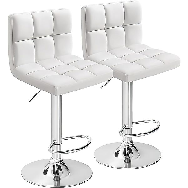 SURFOU Barhocker 2er Set Höhenverstellbar PU-Leder günstig online kaufen