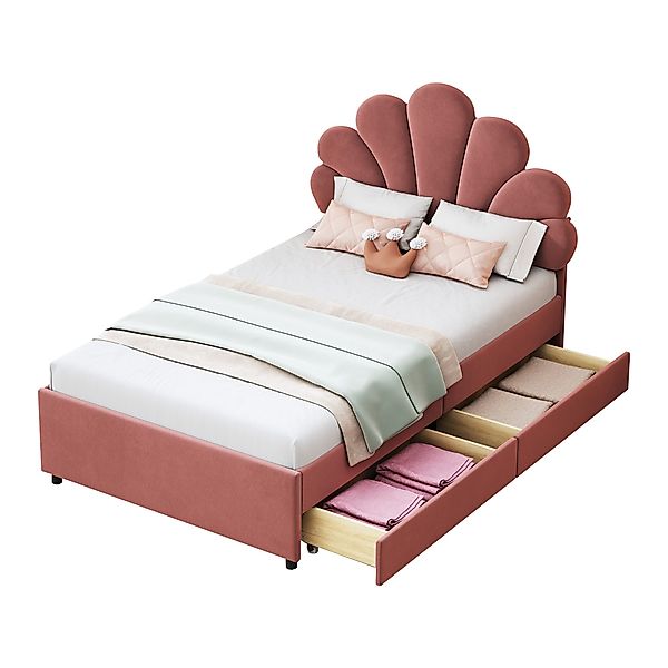 OKWISH Bett Gästebett, Polsterbett Doppelbett, Ohne günstig online kaufen