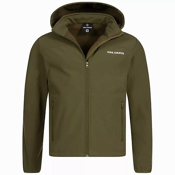 KIRKJUBOUR Softshelljacke "Hestur" Wasserdicht bis 10.000 mm Wassersäule günstig online kaufen