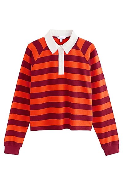 Next Poloshirt Polopullover mit Rugbystreifen und günstig online kaufen
