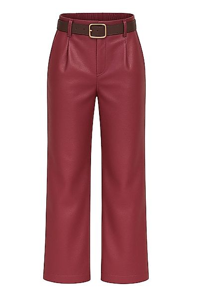 Mississhop Lederimitathose Damen Hose aus Kunstleder günstig online kaufen