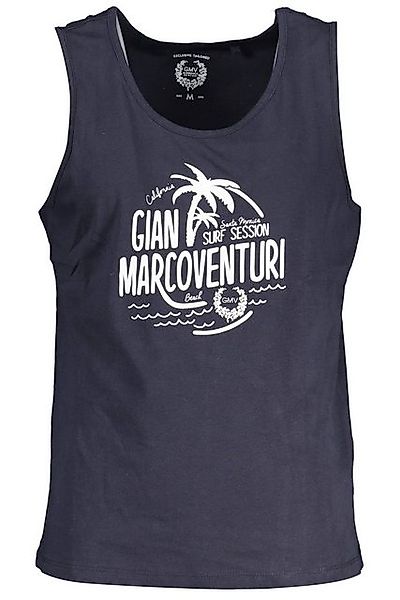 GIAN MARCO VENTURI T-Shirt Stylisches Blaues Herren-Tanktop mit Rundhals un günstig online kaufen