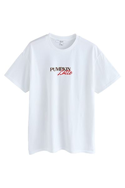 Next T-Shirt Oversized Fit T-Shirt, Pumpkin günstig online kaufen