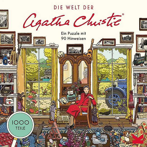 Laurence King Puzzle Die Welt der Agatha Christie, 1000 Puzzleteile günstig online kaufen