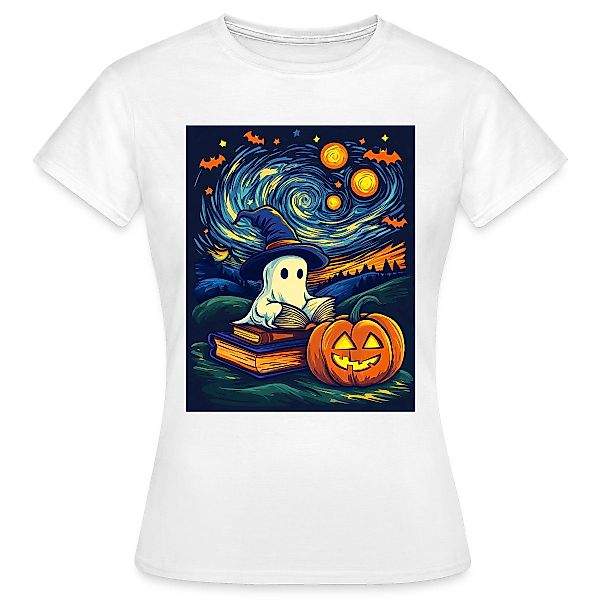 Spreadshirt T-Shirt Halloween Motiv Frauen T-Shirt günstig online kaufen