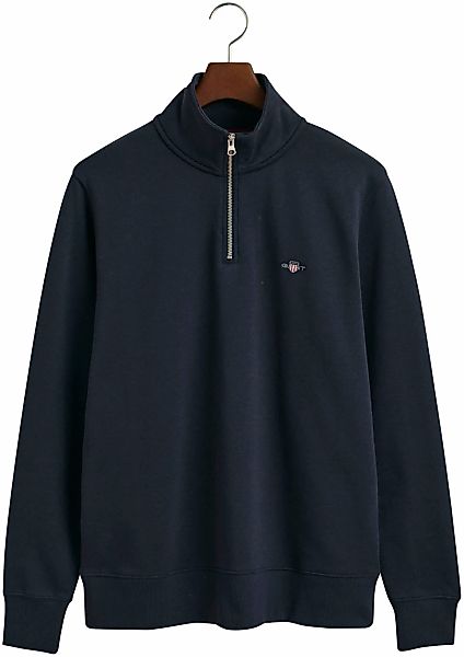Gant Sweatshirt "REG SHIELD HALF ZIP SWEAT", mit Logostickerei auf der Brus günstig online kaufen