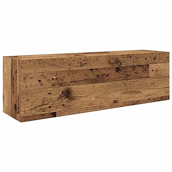 vidaXL Bad-Wandschrank Altholz-Optik 100x25x30 cm Holzwerkstoff 860101 günstig online kaufen