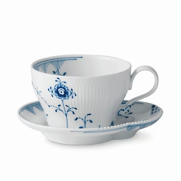 Blue Elements Tasse mit Untersetzer 26cl 26cl günstig online kaufen