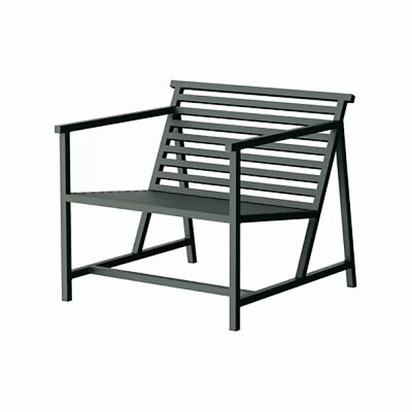 Lounge Sessel 19 Outdoors Lounge metall grün / Aluminium - NINE - Grün günstig online kaufen