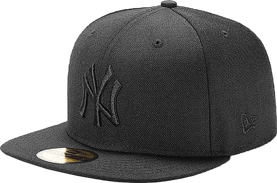 New Era Fitted Cap MLB New York Yankees Black On Black 59Fifty günstig online kaufen