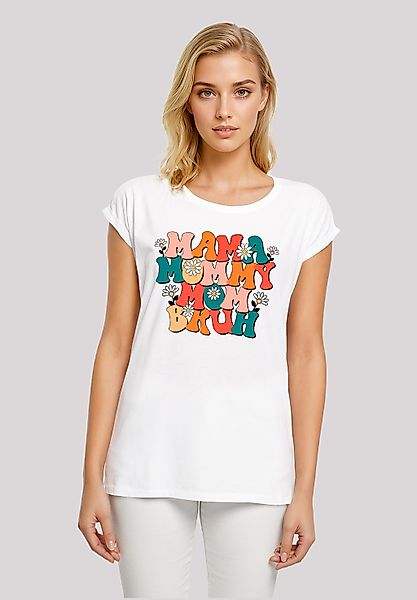 F4NT4STIC T-Shirt "Mothers Day Floral Accent Mom Life", Premium Qualität günstig online kaufen