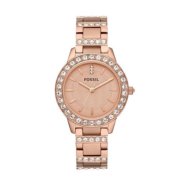Fossil Quarzuhr Edelstahl günstig online kaufen
