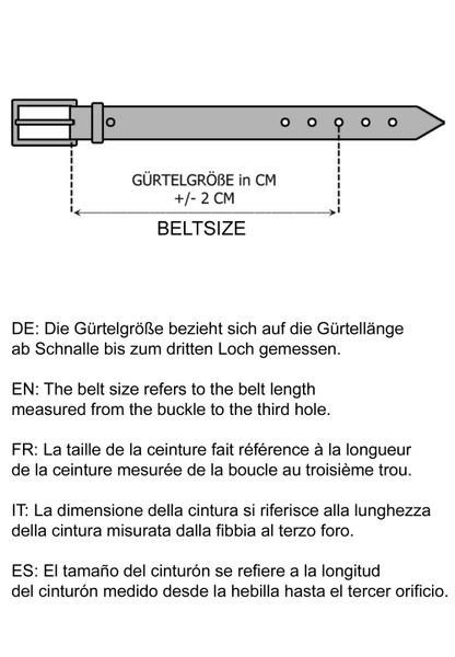 RedBridge Ledergürtel aus Echtleder mit Vintage-Schnalle günstig online kaufen