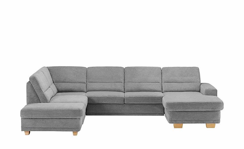 meinSofa Wohnlandschaft aus Mikrofaser Marc ¦ grau ¦ Maße (cm): B: 311 H: 8 günstig online kaufen