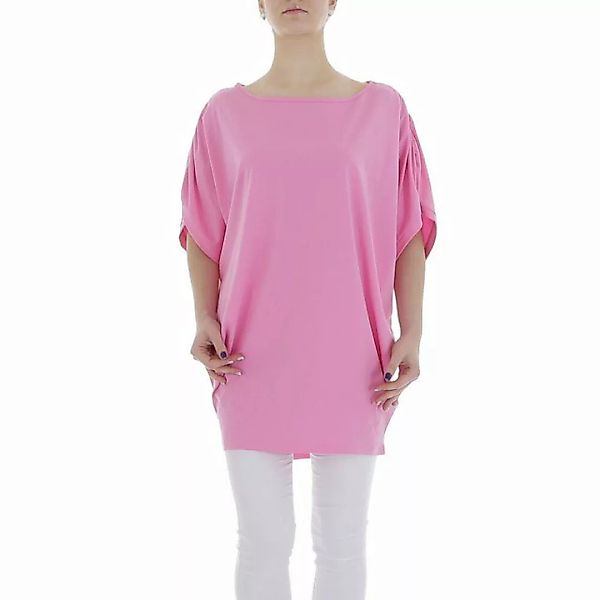 Ital-Design Tunikashirt Damen Freizeit (85987271) Stretch Top & Shirt in Ro günstig online kaufen