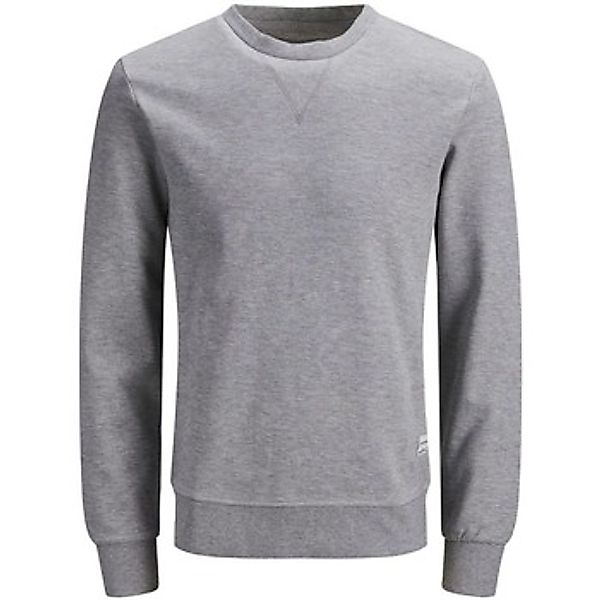 Jack & Jones  Sweatshirt 12181903 CREW NECK-LIGHT GREY MELANGE günstig online kaufen