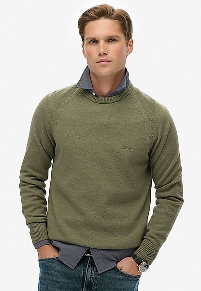 Superdry Strickpullover WOOL BLEND JUMPER günstig online kaufen