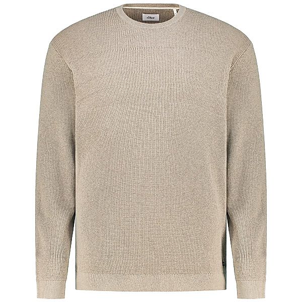 s.Oliver Pullover mit Struktur Farbe lindgrün Größe: 5XL günstig online kaufen