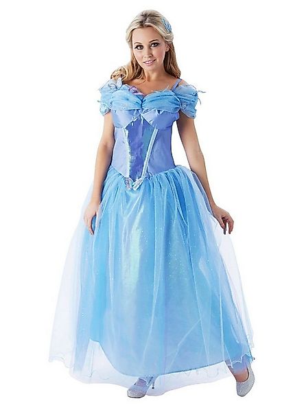 Rubie´s Prinzessin-Kostüm Cinderella Kleid - Karneval Faschingskostüm Damen günstig online kaufen