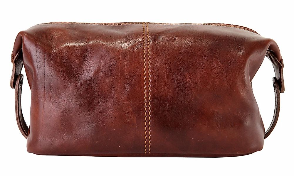 Piké Kulturbeutel echt Leder, Made in Italy günstig online kaufen