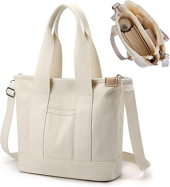 LuxusKollektion Umhängetasche Canvas Handtasche Damen Umhängetasche günstig online kaufen