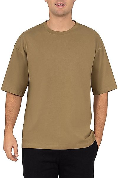 Reichstadt T-Shirt Kurzarm Rundhals Shoulder Drop Herren T-Shirt 25RS071 in günstig online kaufen