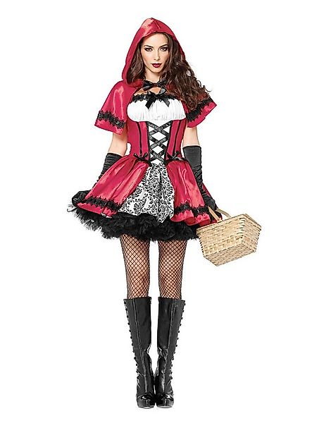 Leg Avenue Kostüm Rotkäppchen Kleid - Halloween Kostüm Damen, Märchenhaft v günstig online kaufen