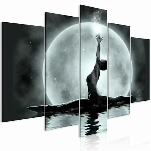 artgeist Wandbild Twine (5 Parts) Wide Grey mehrfarbig Gr. 200 x 100 günstig online kaufen