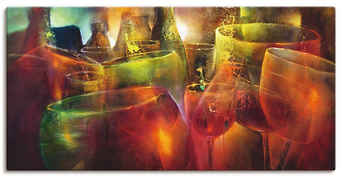 Artland Wandbild "Zu später Stunde", Getränke, (1 St.) günstig online kaufen