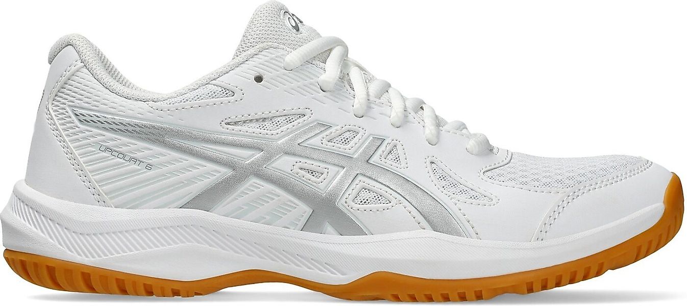 Asics UPCOURT 6 WHITE/PURE SILVER Hallenschuh günstig online kaufen