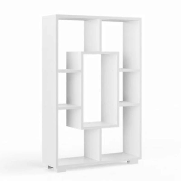 Vicco Raumteiler Domus mit 7 Fächern Weiß weiß günstig online kaufen