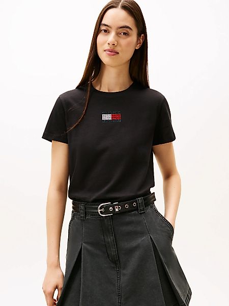Tommy Jeans Kurzarmshirt "TJW REG PARTY FLAG TEE EXT" günstig online kaufen