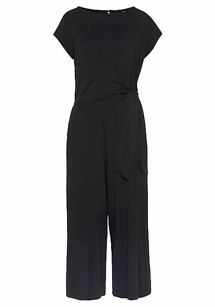 LASCANA Culotte-Overall, mit Knotendetail in der Taille, femininer Jumpsuit günstig online kaufen