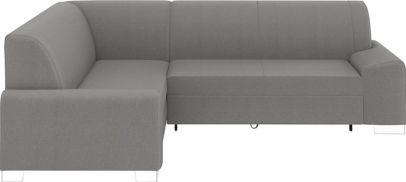 DOMO collection Ecksofa "Anzio in kubischer Formensprache, flache Armlehnen günstig online kaufen