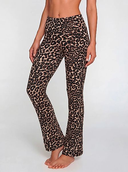 LASCANA ACTIVE Leggings Breites Bündchen und ausgestellte Beine günstig online kaufen