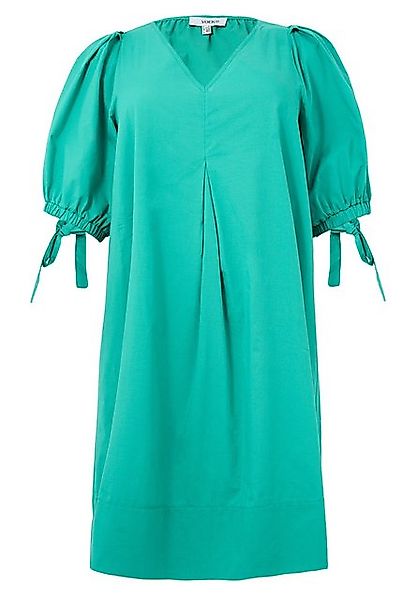 YOEK A-Linien-Kleid Damen Kleid mit V-Ausschnitt günstig online kaufen