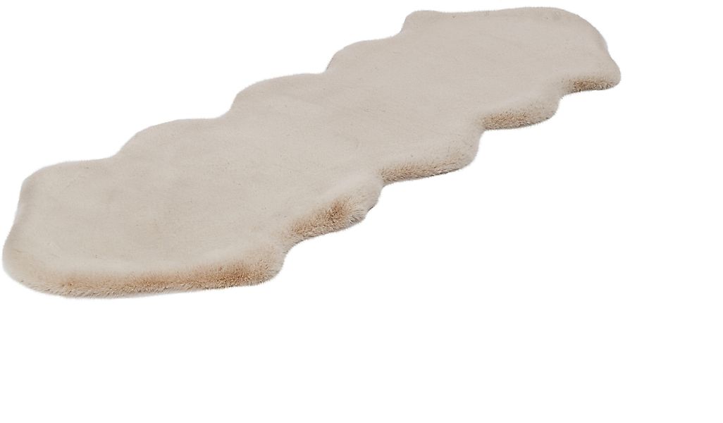 calo-deluxe Fellteppich »Vogesen 300«, fellförmig, 35 mm Höhe, Kunstfell, H günstig online kaufen