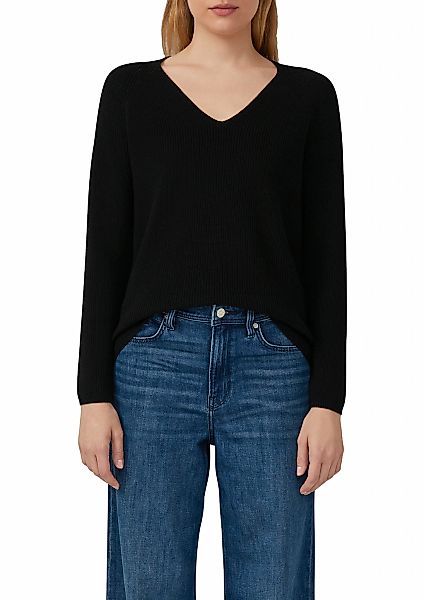 s.Oliver Strickpullover, mit V-Ausschnitt günstig online kaufen