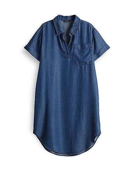 OPUS Druckkleid Wasya mid deep blue günstig online kaufen